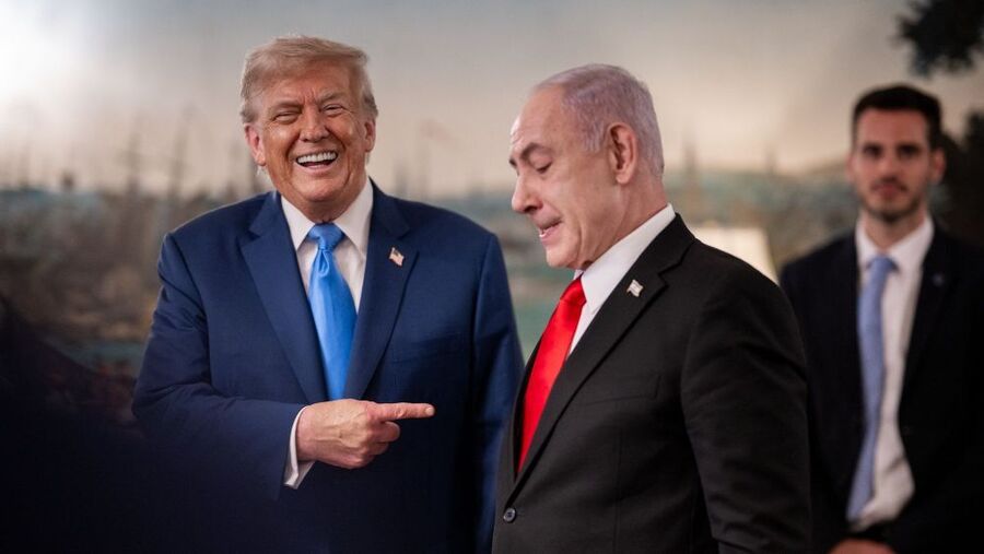 Trump con Netanyahu en una imagen de archivo