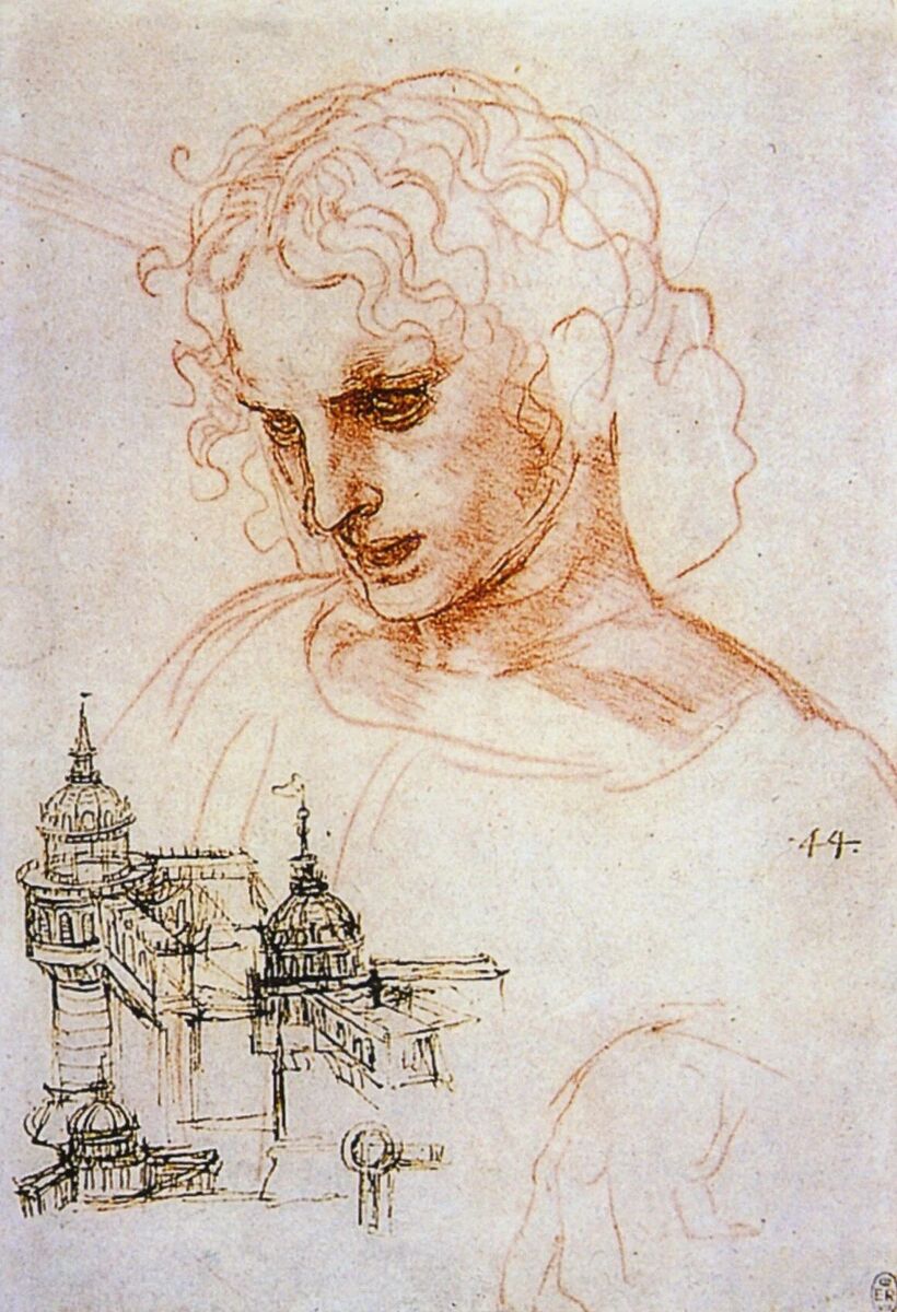 Clic para aumentar da vinci sketches sforza castle secret tunnels