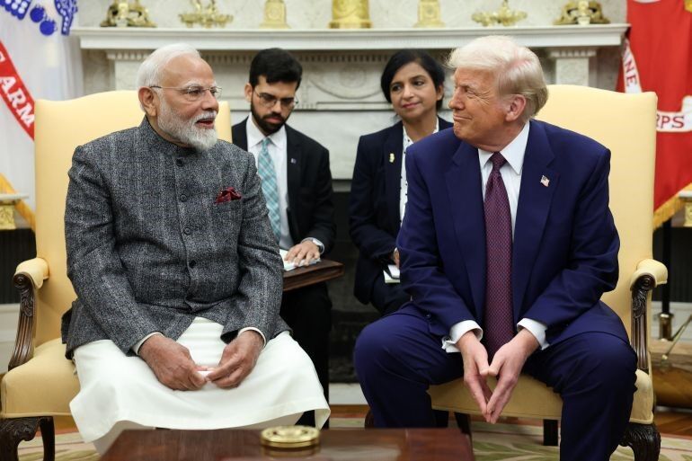 Clic para aumentar Trump y Modi
