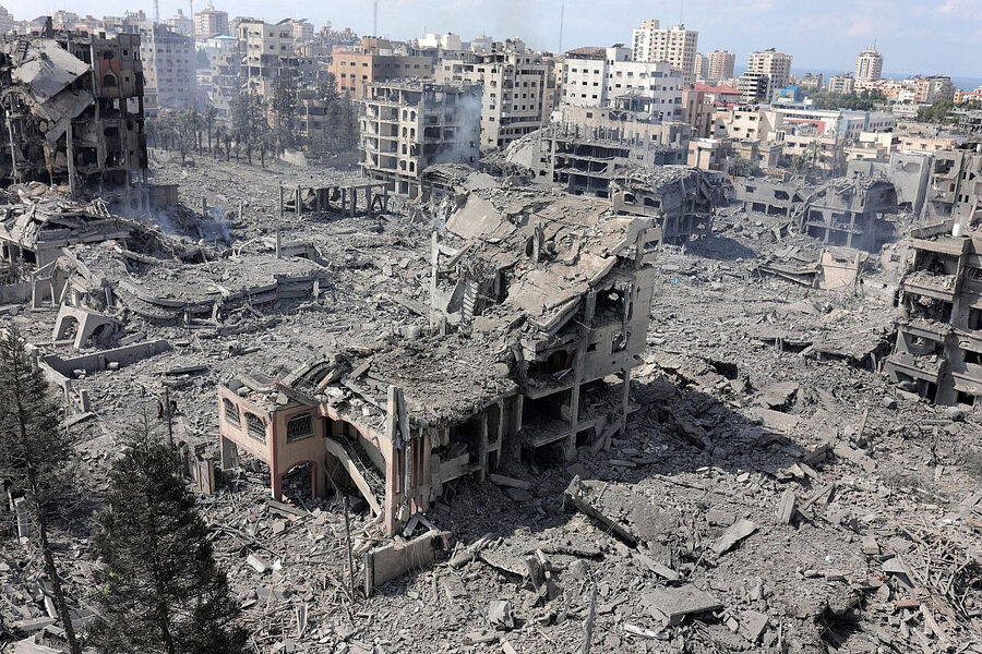 gaza destruction genocide
