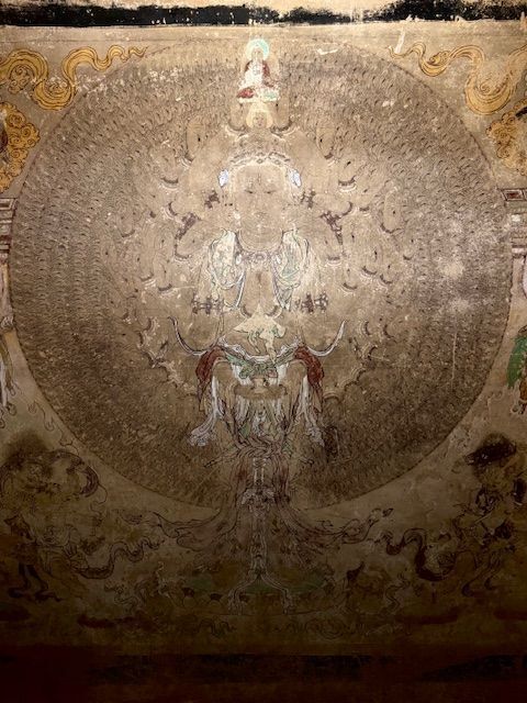 Uno de los budas más destacados de las cuevas de Mogao