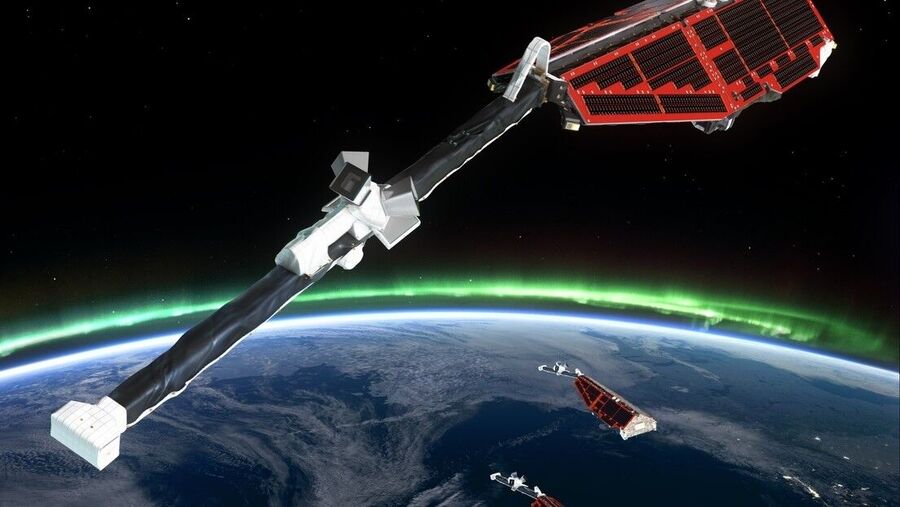 satellites swarm