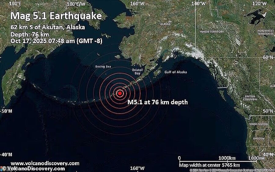Clic para aumentar earthquake alaska aleutians arc