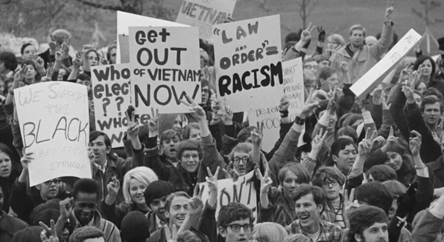 counter culture rebellion protest vietnam war 1960s