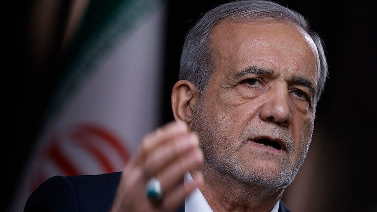 Iranian President Masoud Pezeshkian