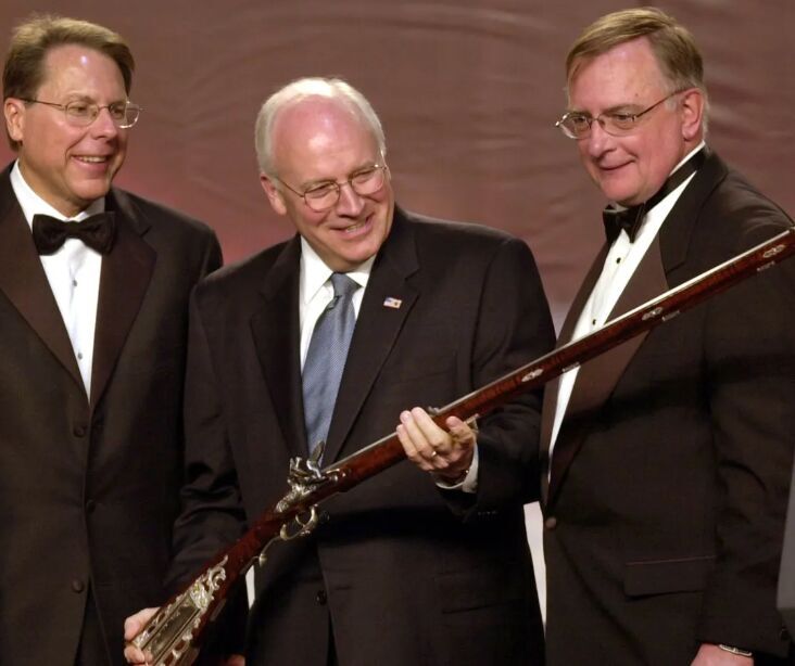 Cheney gifter with old gun