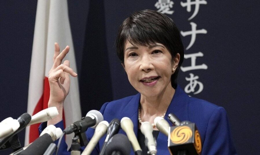La nueva primera ministra japonesa, Sanae Takaishi