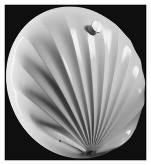 seashell-shaped device