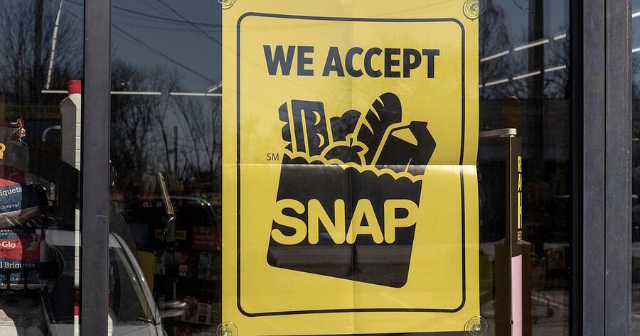 snap food benefit sign grocery