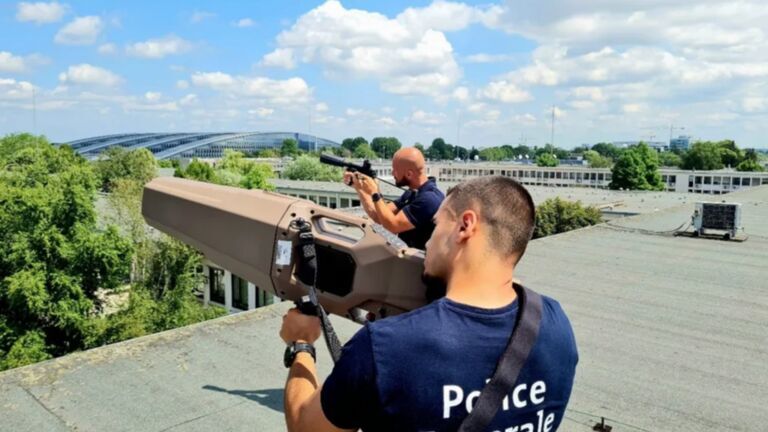 Belgian anti-drone unit