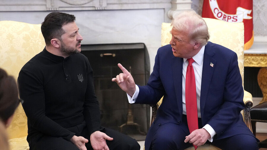 Clic para aumentar Zelenski Trump