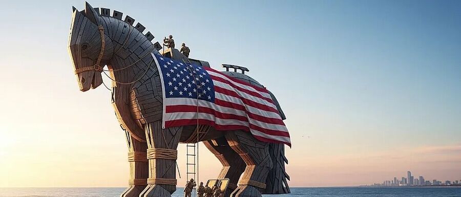 maga trojan horse palantir