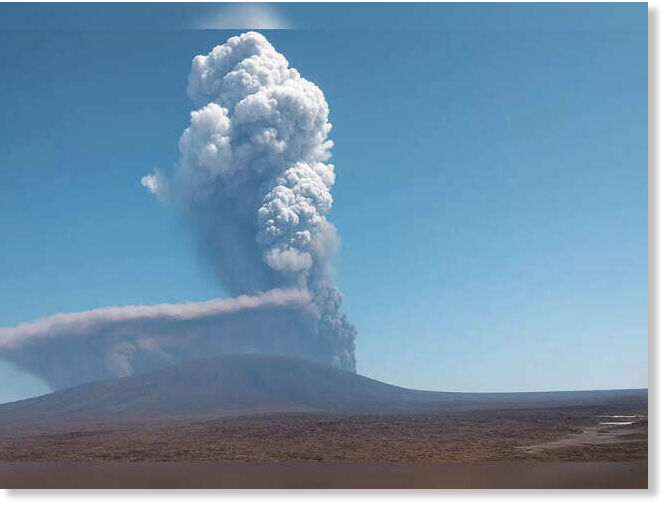Hayli Gubbi volcanic eruption.