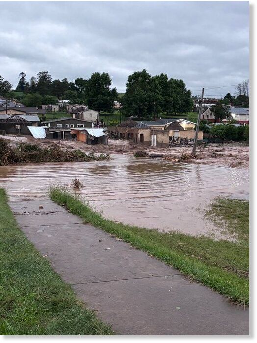 Preliminary information suggests that several residential properties have sustained flood damage, and road infrastructure, including bridges, has been affected