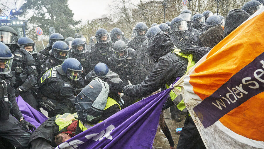 protests germany