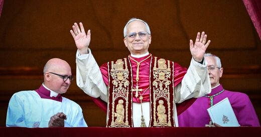 Clic para aumentar new pope leo prevost