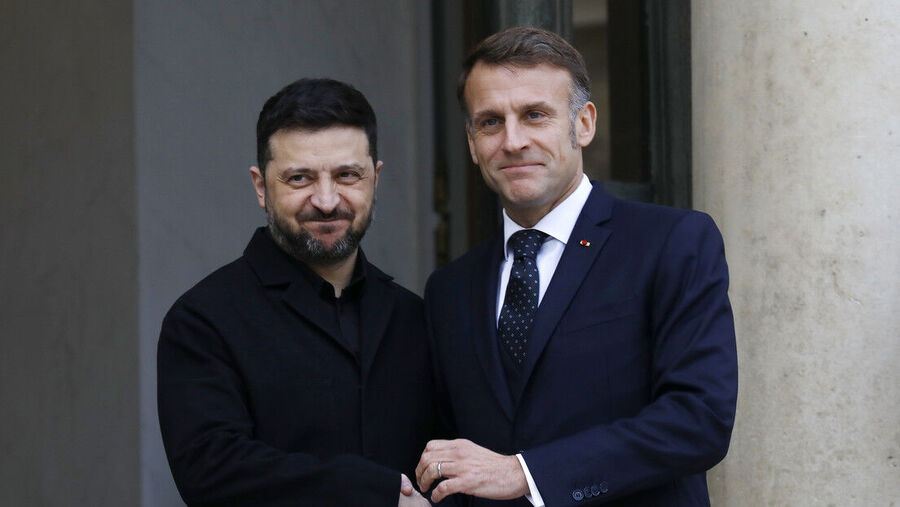 Zelenski Macron