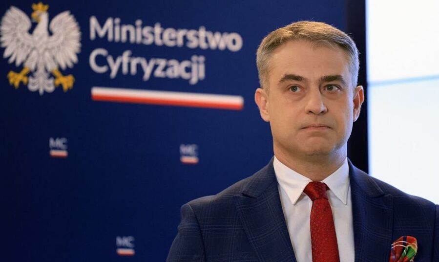 ministro polaco de Asuntos Digitales, Krzysztof Gawkowski