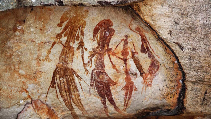australia rock art aborigines