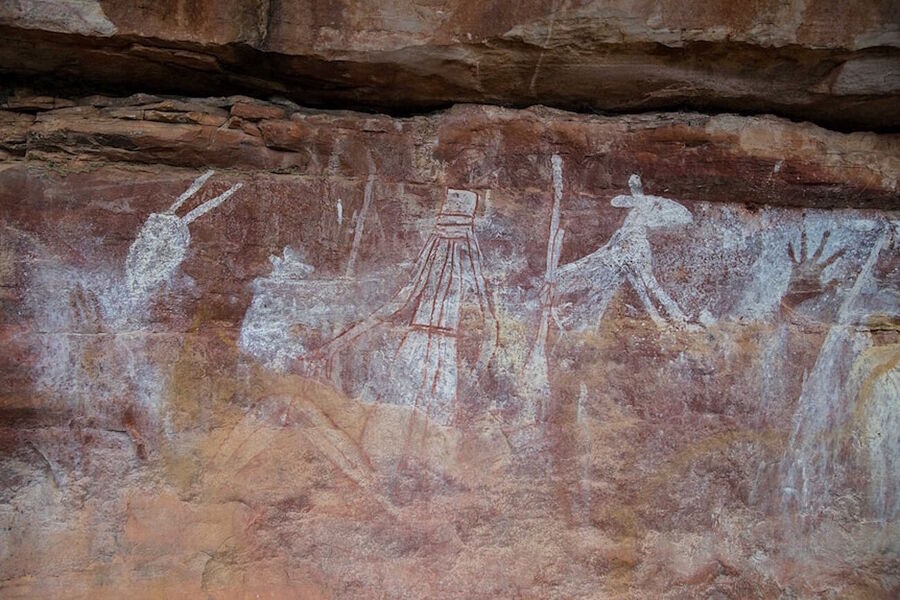 Clic para aumentar rock art australia aborginine