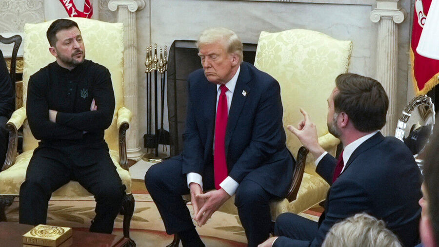 Trump, Vance, Zelenski