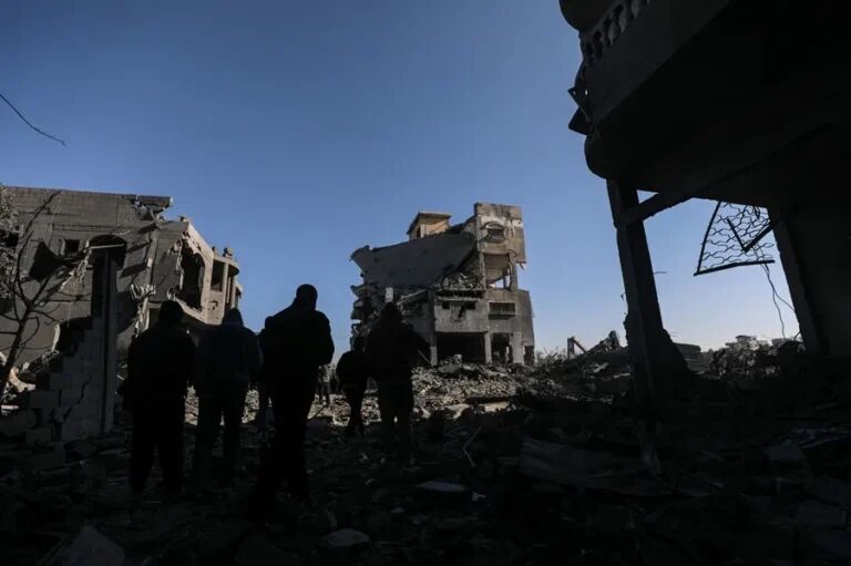 El campamento de refugiados de Al Maghazi