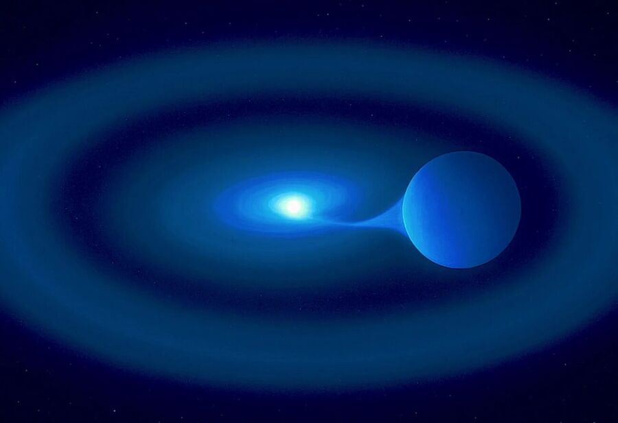 binary star white dwarf feeding nova