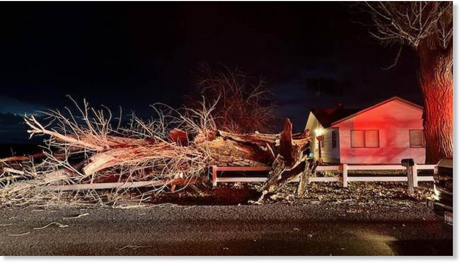 Strong winds impacted Twin Falls, Idaho