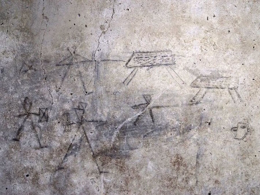 Clic para aumentar graffiti pompeii gladiators