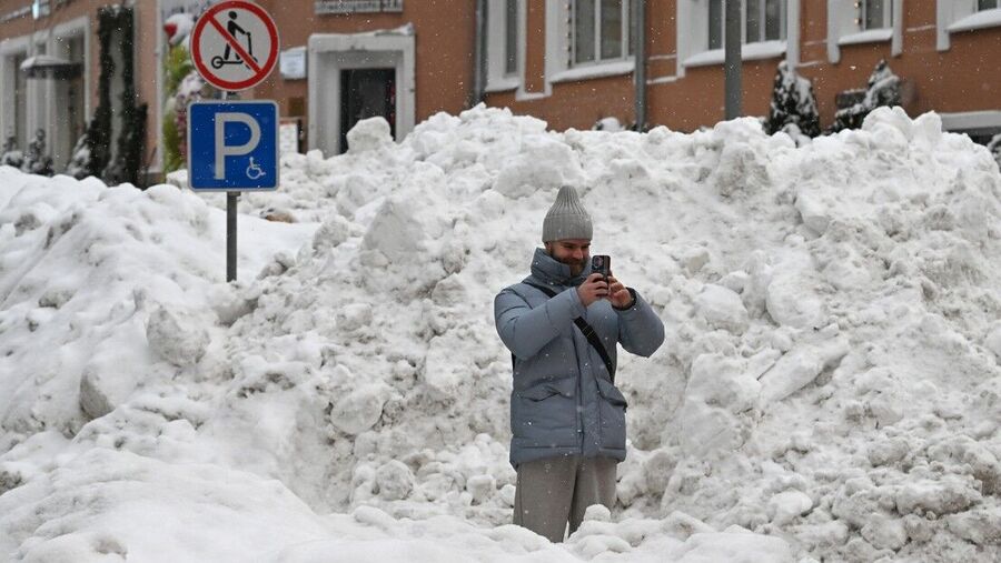 Snowstorm Russia