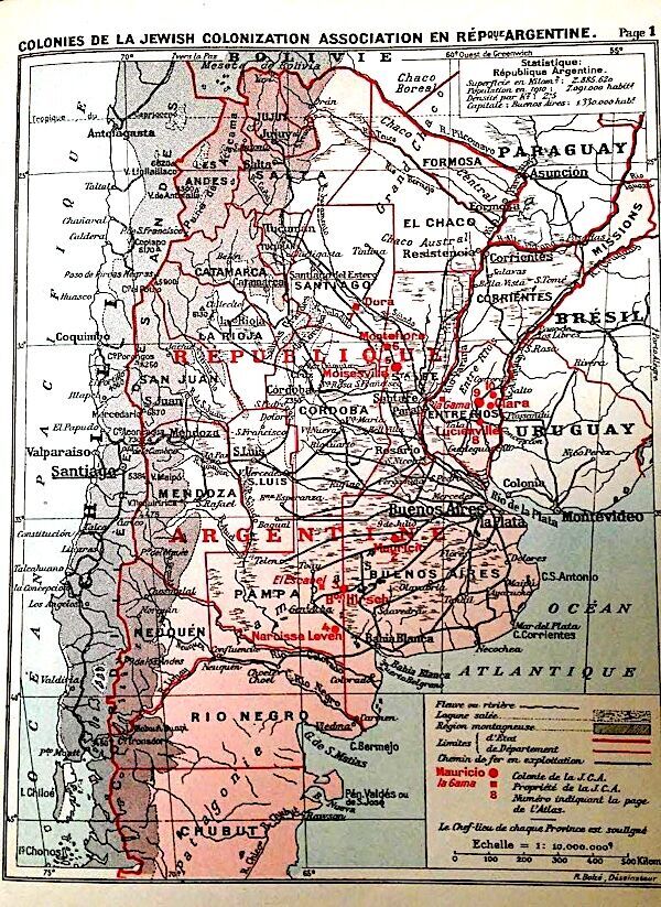 Argentina map page