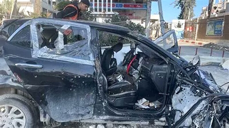 hind rahab gaza murdered idf car