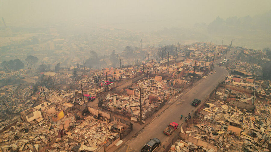Chile forest fires