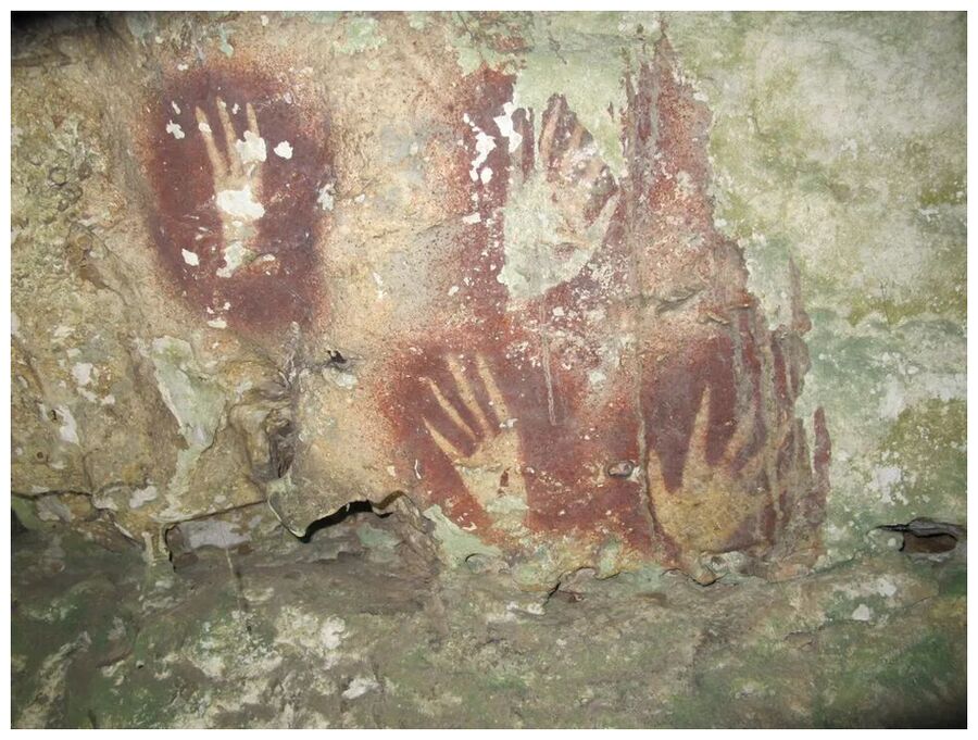 Clic para aumentar Rock Art Sulawesi
