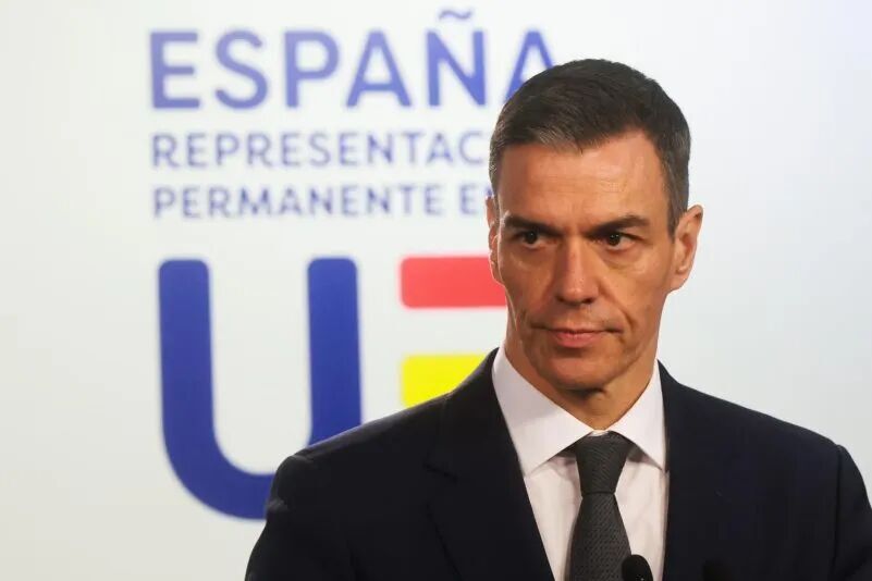 El presidente del gobierno español, Pedro Sánchez