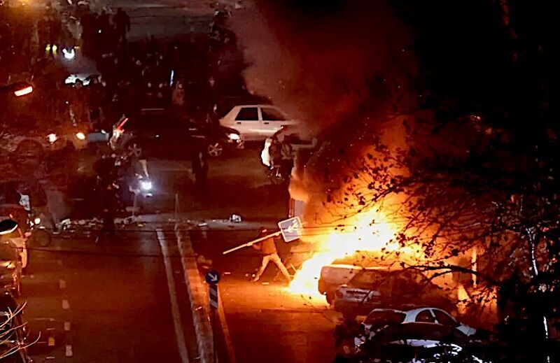 cars on fire