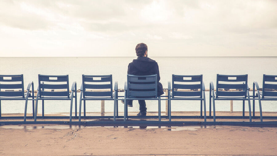 lonely man