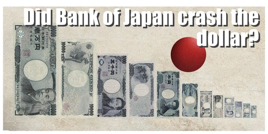 BOJ Crasjhing Dollar
