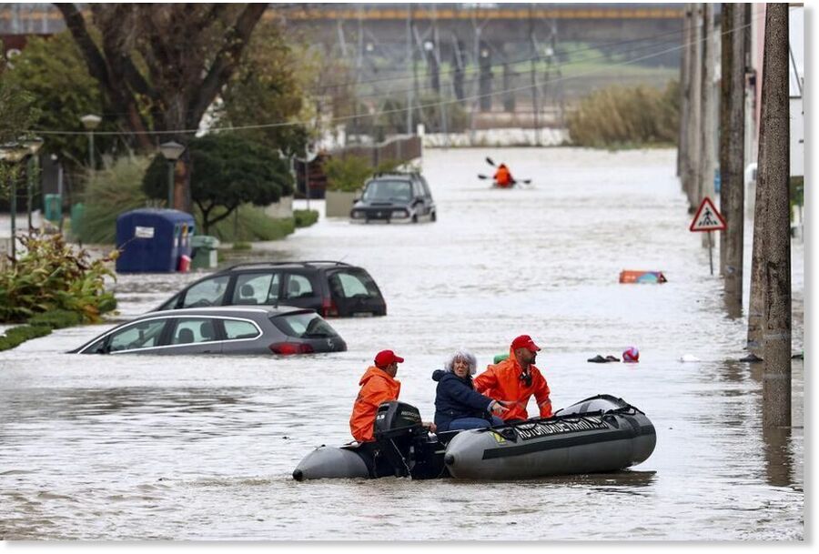 Floods in Alcácer do Sal