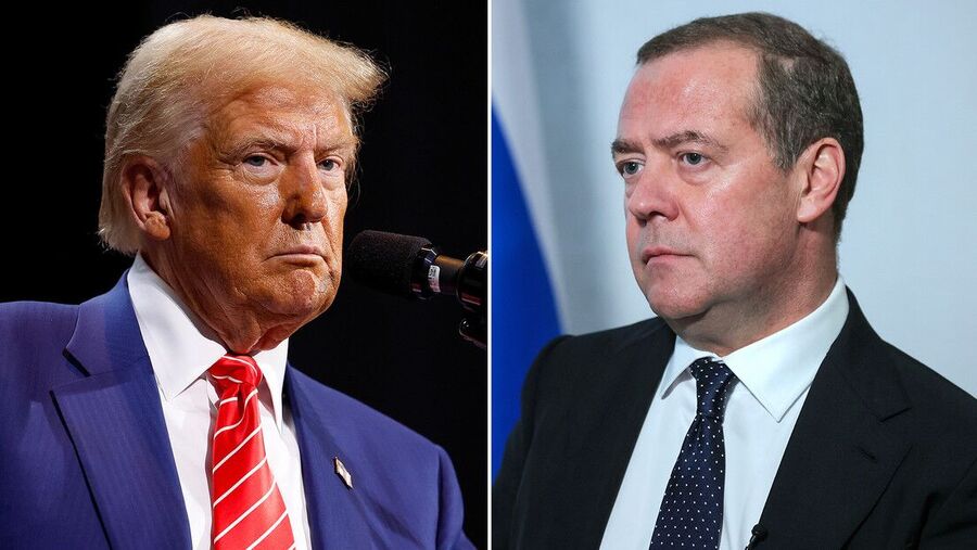 Trump Medvedev