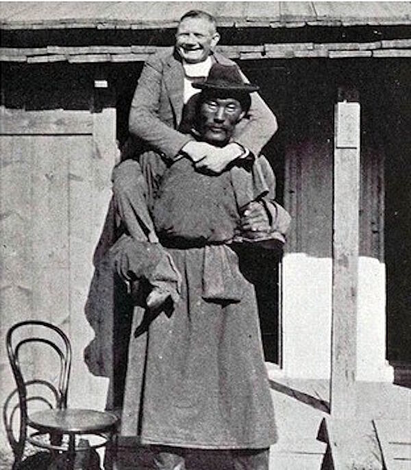 mongolian giant Gongor franz larson