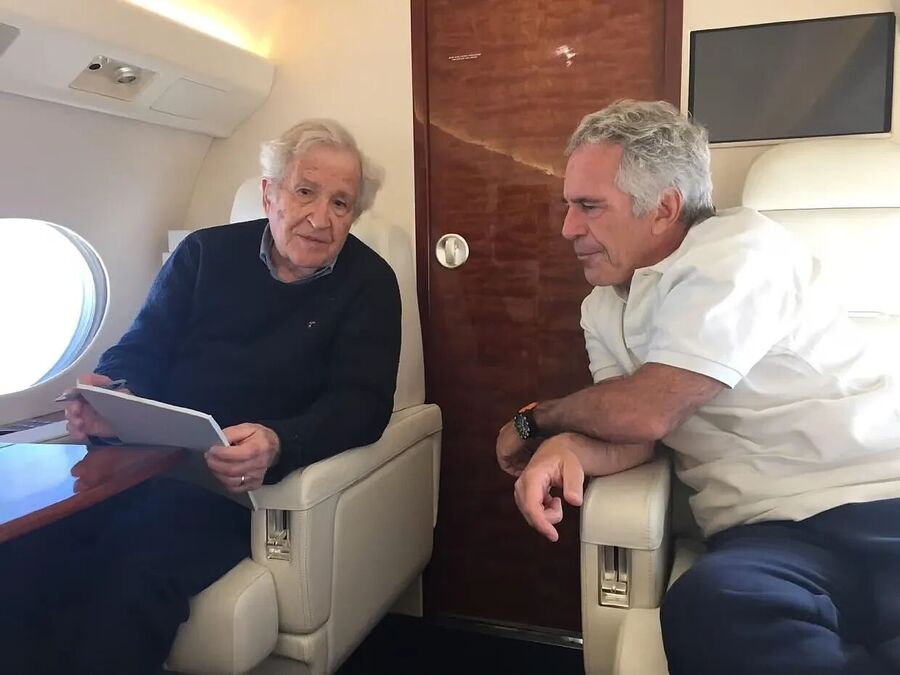 chomsky epstein plane