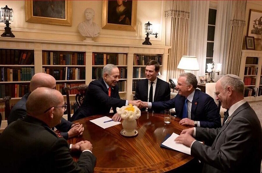 netanyahu meeting blair house war iran