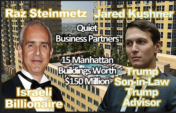 Raz Steinmetz jared kushner israel business deals