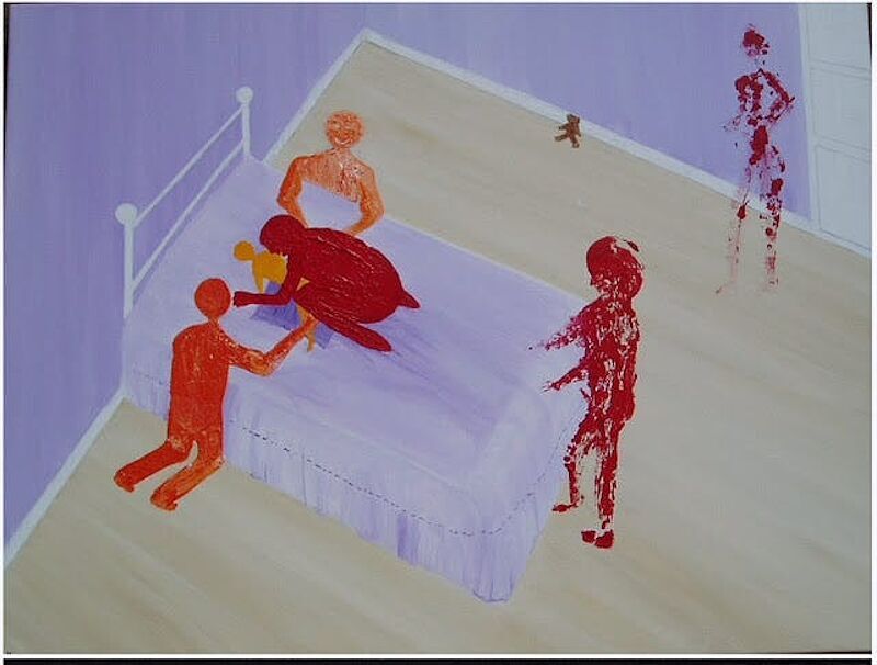 epstein painting podesta child abusse