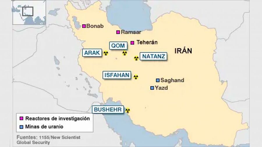 iran mapa