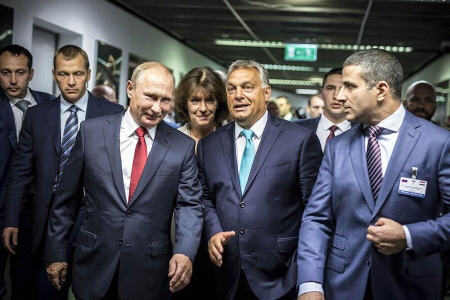 Putin and Orban.
