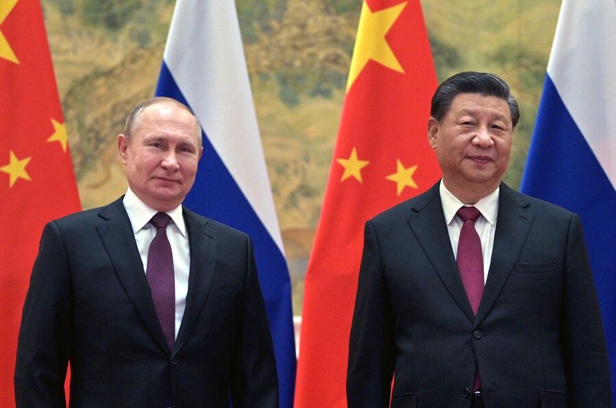rusia china