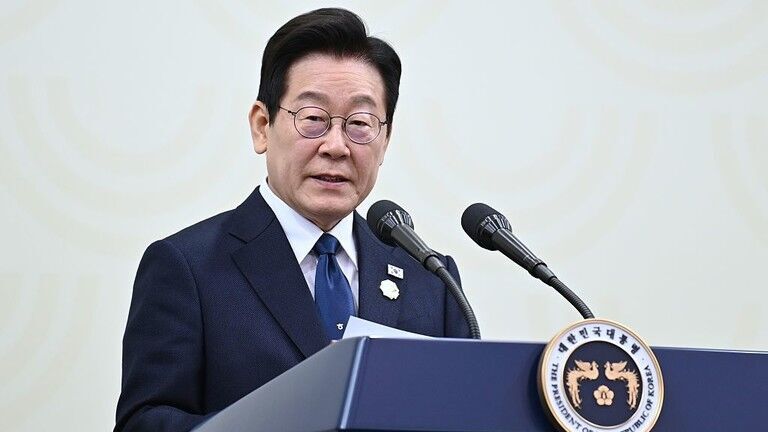 Clic para aumentar South Korean President Lee Jae Myung.