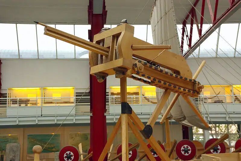Clic para aumentar model polybolos ancient greek machine gun